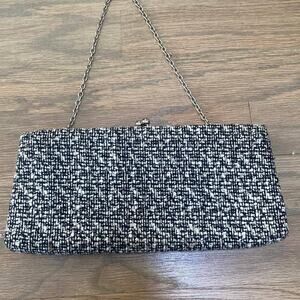 Worthington Tweed Clutch / Shoulder Bag
